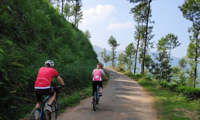 Cycling to Chikmagalur